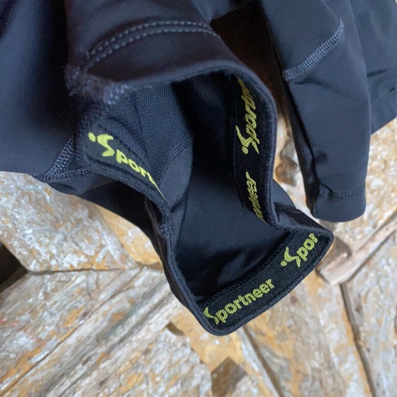 SPORTNEER BLACK PADDED CYCLING BIKE SHORTS L - Picture 4 of 6